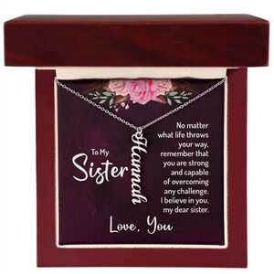 No Matter What Personalized Silver Tone Vertical Name Necklace Custom Gift
